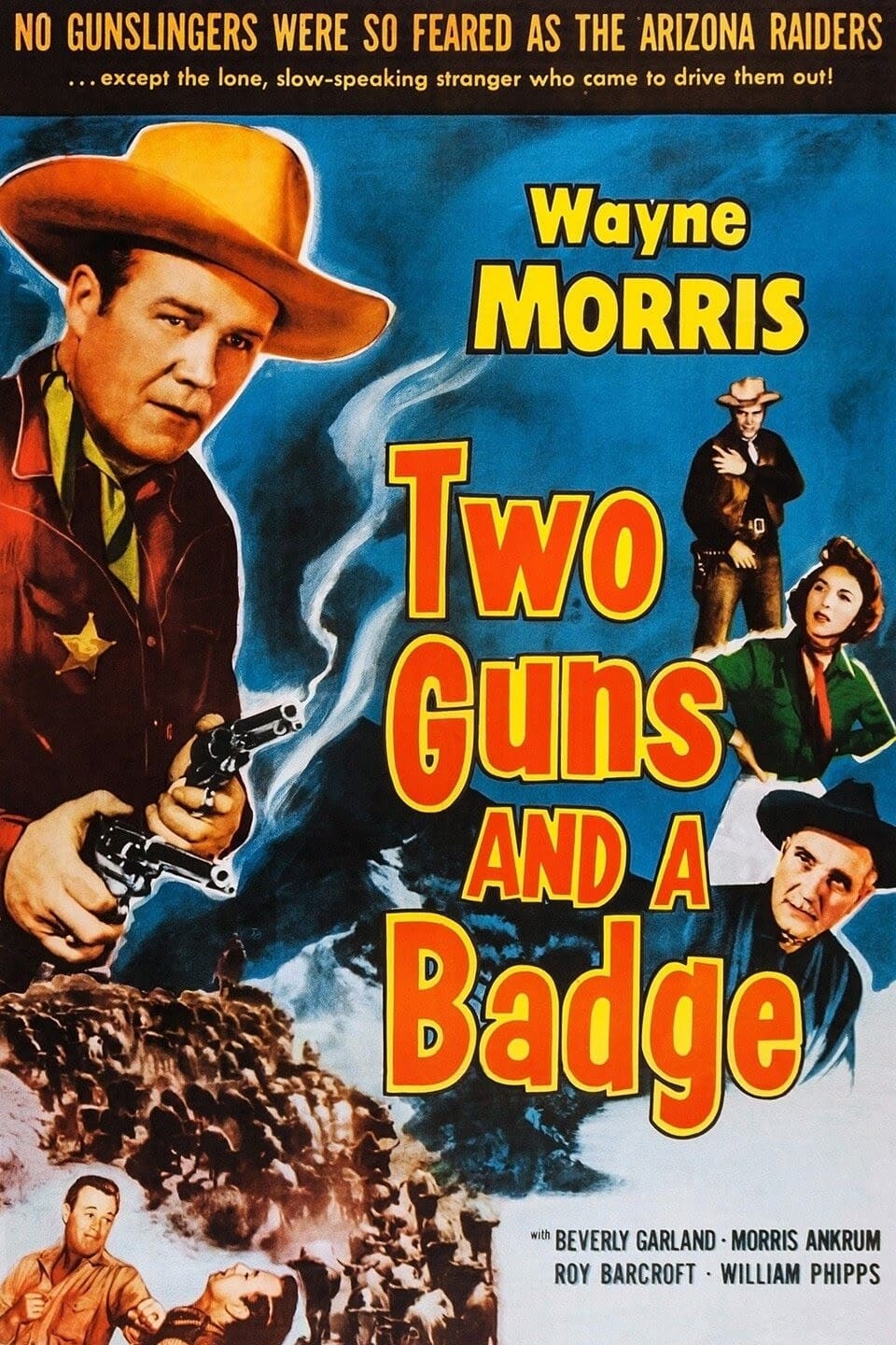 Two Guns and a Badge (1954)